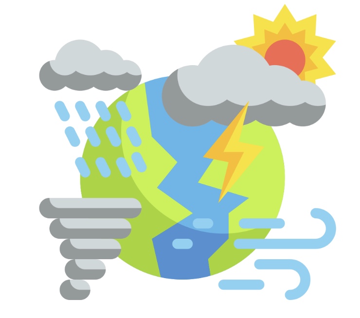 Illustration de la crise climatique. La crise climatique : Causes, enjeux et solutions durables